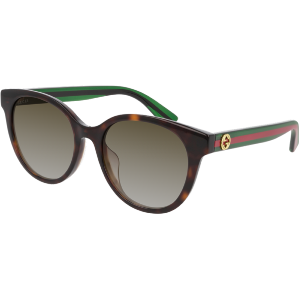 Occhiali da sole  Gucci Gg0702skn cod. colore 003 Donna Cat eye Havana