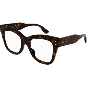 Occhiali vista  Gucci Gg1082o cod. colore 003 Donna Cat eye Havana