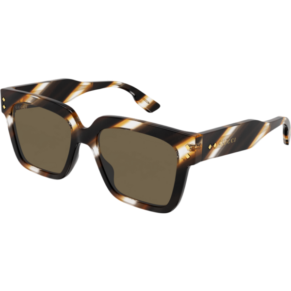 Occhiali da sole  Gucci Gg1084s cod. colore 003 Uomo Squadrata Havana