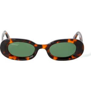 Occhiali da sole  Off-white Oeri087 amalfi cod. colore 6055 havana Unisex Rotonda Havana