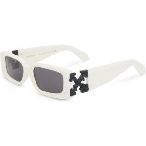 Occhiali da sole  Off-white Oeri098 roma cod. colore 0107 white Unisex Squadrata Bianco