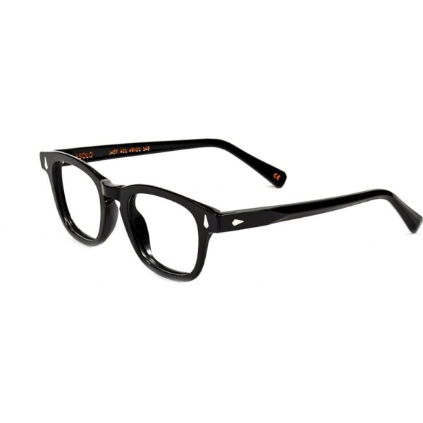 Occhiali vista  Fabbricatorino 1459 asolo cod. colore a01 Unisex Panthos Nero