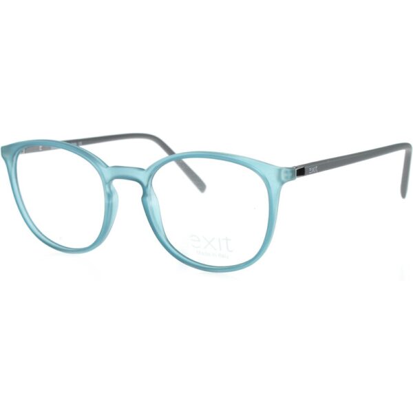 Occhiali vista  Exit Ex311 cod. colore a489 Unisex Rotonda Azzurro