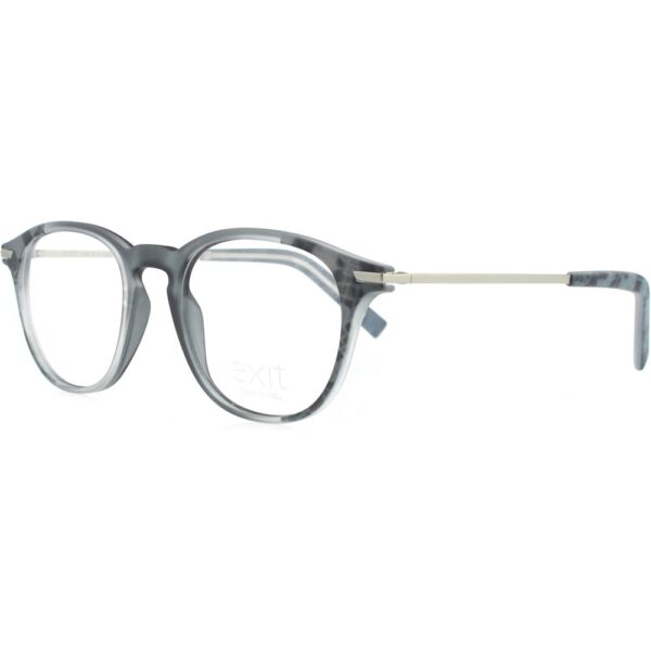 Occhiali vista  Exit Ex305 cod. colore a326 Unisex Rotonda Grigio