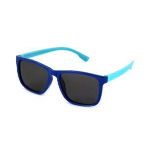 Occhiali da sole  Exit Occh. sole bamb. plast. s8224 c.28 blu-azzurro/fumo *3p Bambino Avvolgente Blu