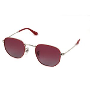 Occhiali da sole  Exit Occh. sole bamb. met. tk0920 c.04 arg.-rosso l./rosa sf. *3p Bambino Rotonda Argento