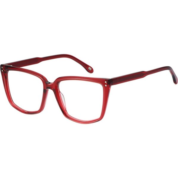 Occhiali vista  Exit Mod. ac2301 cod. colore rosso trasparente c.05 Unisex Squadrata Rosso