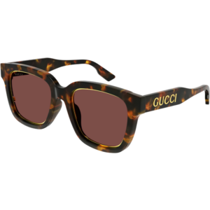 Occhiali da sole  Gucci Gg1136sa cod. colore 002 Donna Squadrata Havana