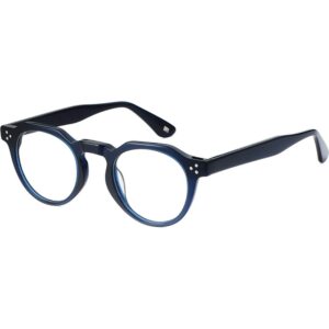 Occhiali vista  Exit Mod. ac2307 cod. colore blu trasparente c.06 Unisex Rotonda Blu