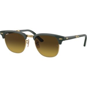 Occhiali da sole  Ray - ban Rb2176 clubmaster folding cod. colore 136885 Unisex Squadrata Verde