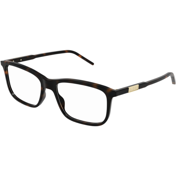 Occhiali vista  Gucci Gg1159o cod. colore 003 Uomo Squadrata Havana