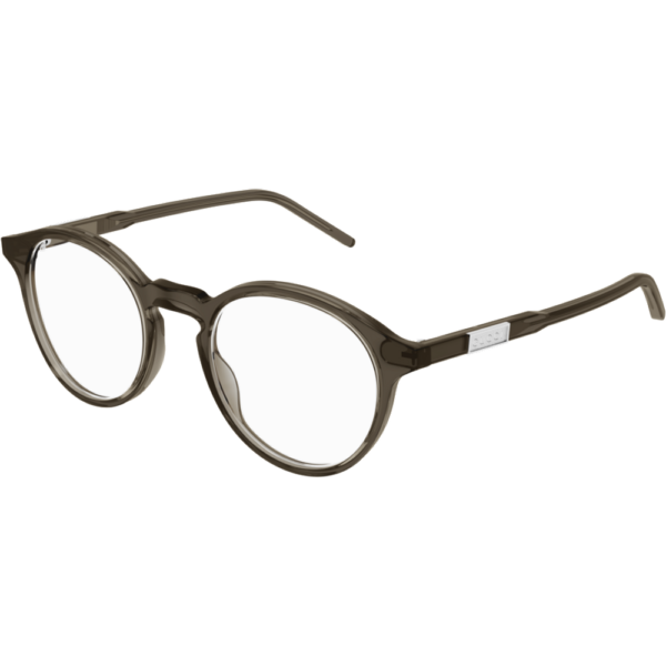 Occhiali vista  Gucci Gg1160o cod. colore 002 Uomo Rotonda Marrone