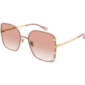 Occhiali da sole  Chloé Ch0143s cod. colore 003 Donna Oversize Rosa