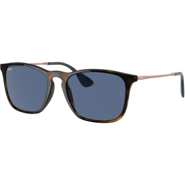 Occhiali da sole  Ray - ban Rb4187 chris cod. colore 639080 Uomo Squadrata Tartaruga