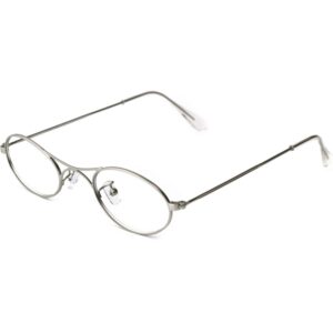 Occhiali vista  Exit Ex354 + cod. colore 02 Unisex Rotonda Argento