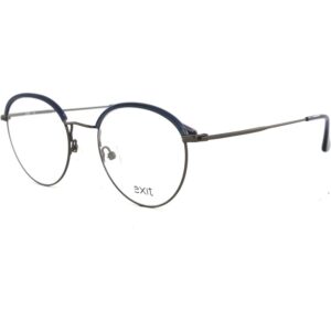 Occhiali vista  Exit Ex439 cod. colore 0406 Unisex Rotonda Blu