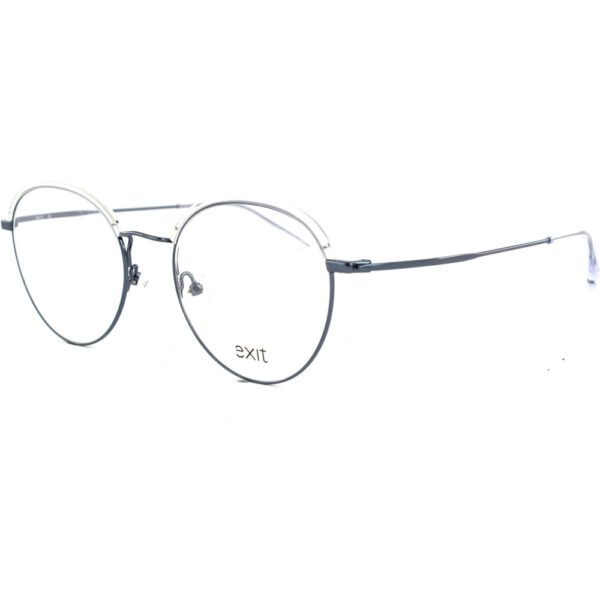 Occhiali vista  Exit Ex442 cod. colore 0631 Unisex Rotonda Blu