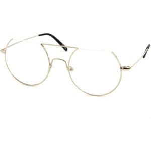 Occhiali vista  Exit Ex406 cod. colore 02 Unisex Rotonda Argento