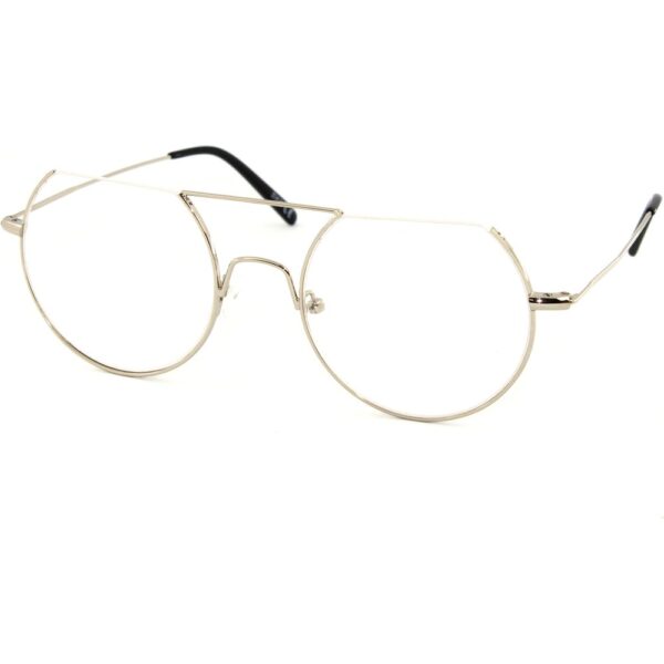 Occhiali vista  Exit Ex406 cod. colore 02 Unisex Rotonda Argento