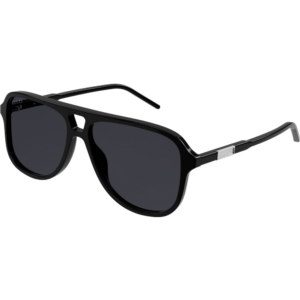 Occhiali da sole  Gucci Gg1156s cod. colore 001 Uomo Pilot Nero