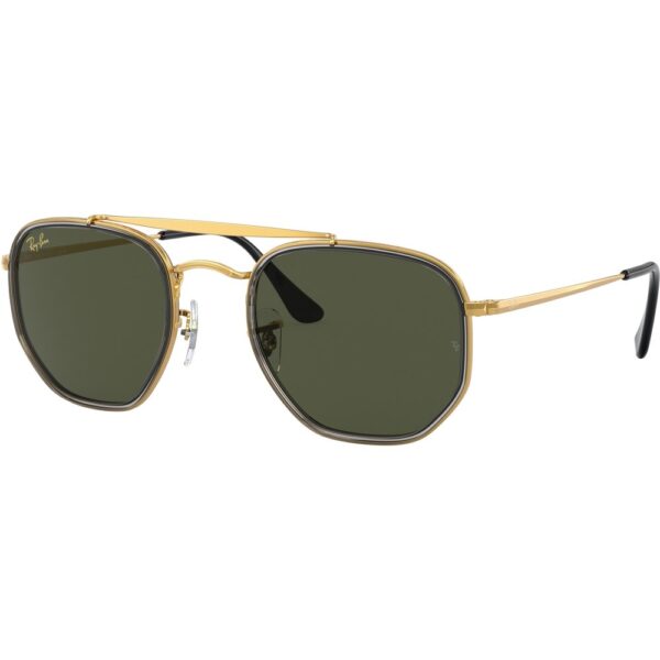 Occhiali da sole  Ray - ban Rb3648m the marshal ii cod. colore 923931 Unisex Geometrica Oro