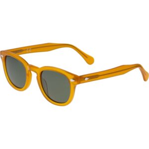 Occhiali da sole  Xlab 8004 stile moscot cod. colore 27 giallo/6266 verde g15 polarizzato Unisex Panthos Giallo