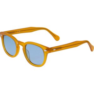 Occhiali da sole  Xlab 8004 stile moscot cod. colore 27 giallo/6263 azzurro polarizzato Unisex Panthos Giallo