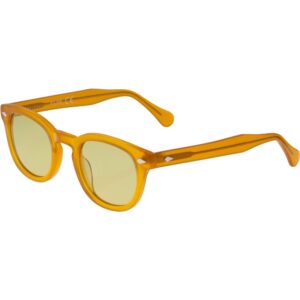 Occhiali da sole  Xlab 8004 stile moscot cod. colore 27 giallo/6265 marrone polarizzato Unisex Panthos Giallo