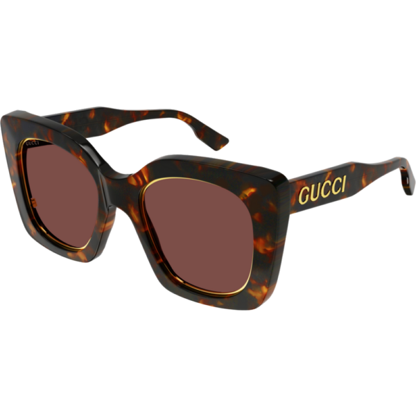 Occhiali da sole  Gucci Gg1151s cod. colore 003 Donna Cat eye Havana