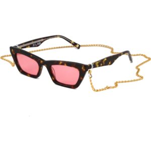 Occhiali da sole  Xlab Mod. bali cod. colore 02 tartaruga scuro/rosa Donna Cat eye Havana scuro