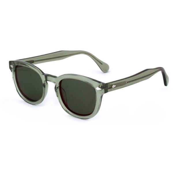 Occhiali da sole  Xlab 8004 stile moscot cod. colore 07 verde /6266 g15 polarizzato Unisex Panthos Verde