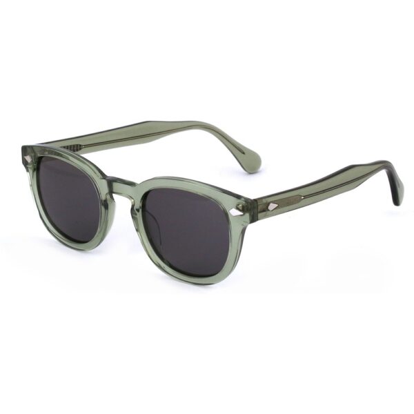 Occhiali da sole  Xlab 8004 stile moscot cod. colore 07 verde /6267 fumo polarizzato Unisex Panthos Verde