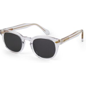 Occhiali da sole  Xlab 8004 stile moscot cod. colore 31 trasparente/6267 fumo polarizzato Unisex Panthos Trasparente