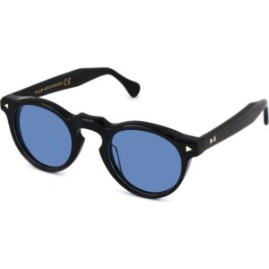 Occhiali da sole  Xlab Mod. hokkaido cod. colore nero/ 6263 azzurro polarizzato Unisex Panthos Nero