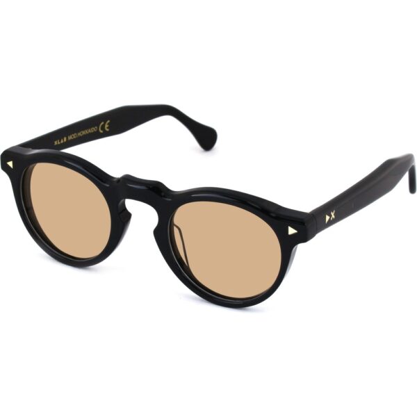 Occhiali da sole  Xlab Mod. hokkaido cod. colore nero/ 6265 marrone polarizzato Unisex Panthos Nero