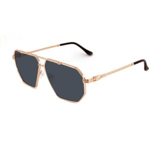 Occhiali da sole  Xlab Mod. procida cod. colore oro / fumo polarizzato Unisex Geometrica Oro