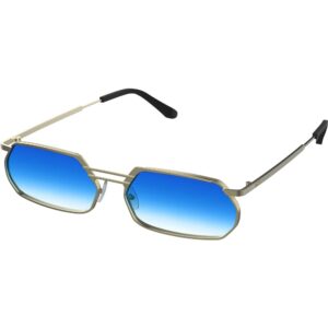 Occhiali da sole  Xlab Mod. borocay cod. colore oro / azzurro sfumato Unisex Squadrata Oro