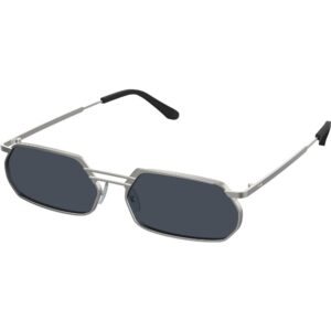 Occhiali da sole  Xlab Mod. borocay cod. colore argento / fumo polarizzato Unisex Squadrata Argento