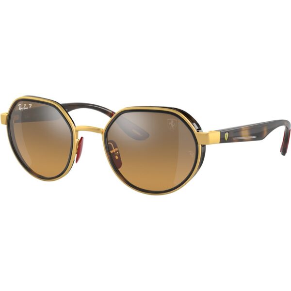 Occhiali da sole  Ray - ban Rb3703m  cod. colore f076a2 Unisex Geometrica Oro