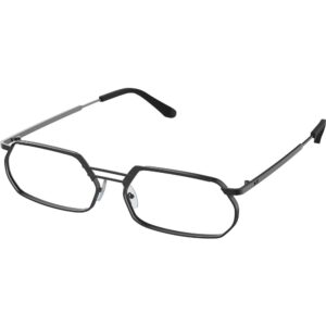 Occhiali vista  Xlab Mod. borocay cod. colore nero /  lenti neutre antiriflesso Unisex Squadrata Nero