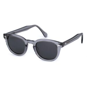 Occhiali da sole  Xlab 8004 stile moscot cod. colore 14 grigio/6267 fumo polarizzato Unisex Panthos Grigio