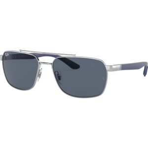 Occhiali da sole  Ray - ban Rb3701  cod. colore 924387 Uomo Squadrata Argento