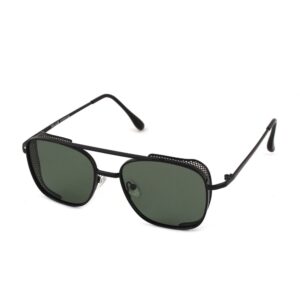 Occhiali da sole  Xlab Mod. creta cod. colore nero / g15 Unisex Pilot Nero