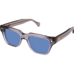 Occhiali da sole  Xlab Mod. fiji cod. colore grigio tr. / 6263 azzurro polarizzato Unisex Squadrata Grigio