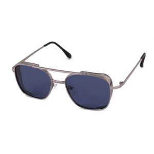 Occhiali da sole  Xlab Mod. creta cod. colore argento / blu Unisex Pilot Argento