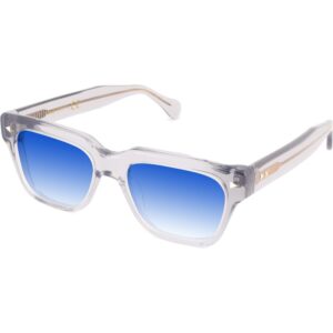 Occhiali da sole  Xlab Mod. fiji cod. colore trasparente / 6925 azzurro sfumato Unisex Squadrata Trasparente