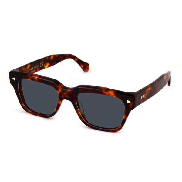 Occhiali da sole  Xlab Mod. fiji cod. colore tart. sc. / 6267 fumo polarizzato Unisex Squadrata Havana scuro