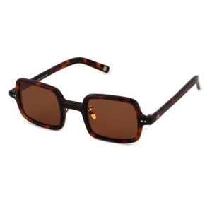 Occhiali da sole  Xlab Mod. santorini cod. tartaruga scuro / marrone Unisex Squadrata Havana scuro