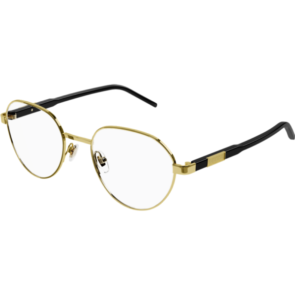 Occhiali vista  Gucci Gg1162o cod. colore 001 Uomo Rotonda Oro