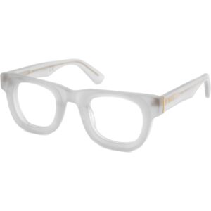 Occhiali vista  Xlab Mod. flores antiriflesso cod. colore trasparente bianco opaco Unisex Squadrata Trasparente bianco opaco